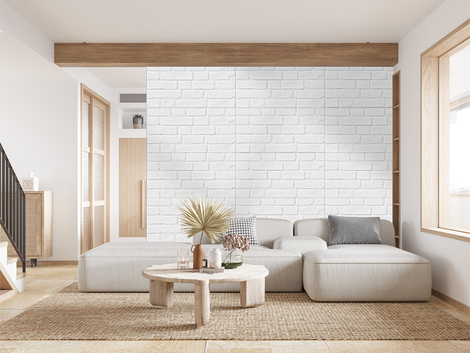Muretto Bianco White Ceramic Wall Tile - 600 x 300mm